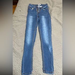 High rise jeans